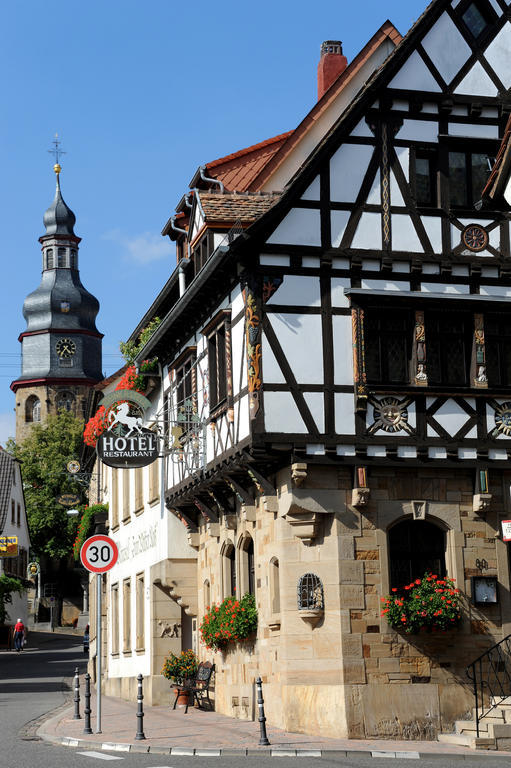 Weinkastell Zum Weissen Ross Hotel Kallstadt Exterior foto