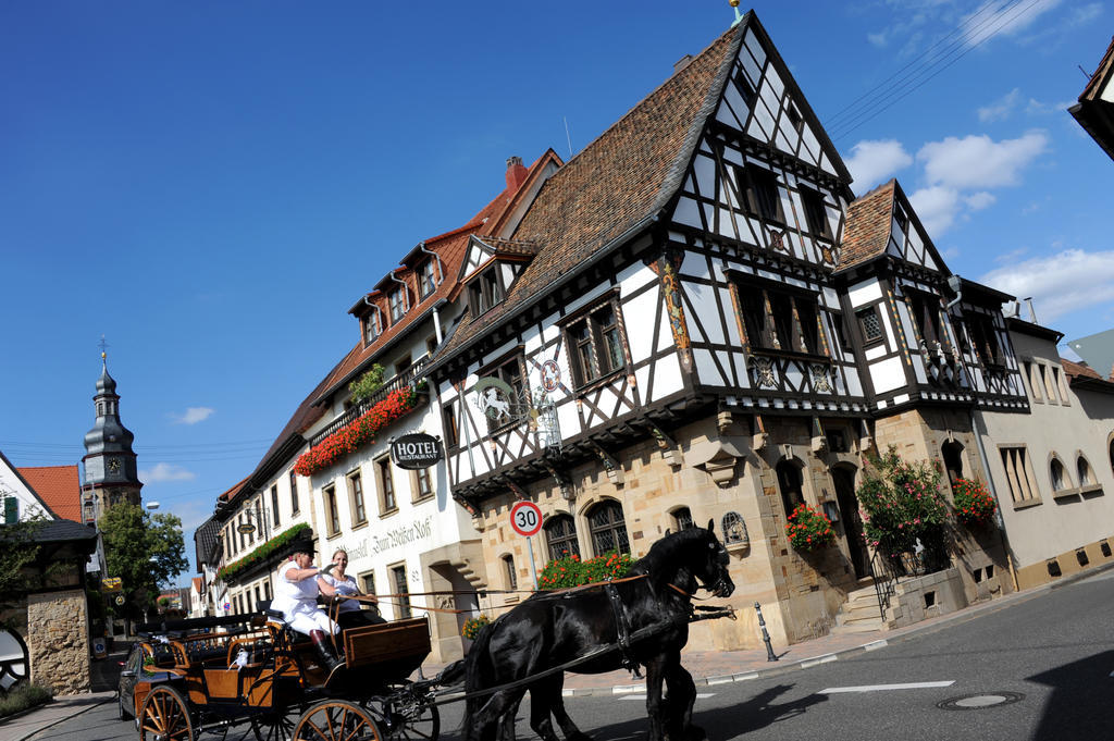 Weinkastell Zum Weissen Ross Hotel Kallstadt Exterior foto